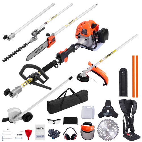Vevor gas hedge trimmer - 7-in-1,